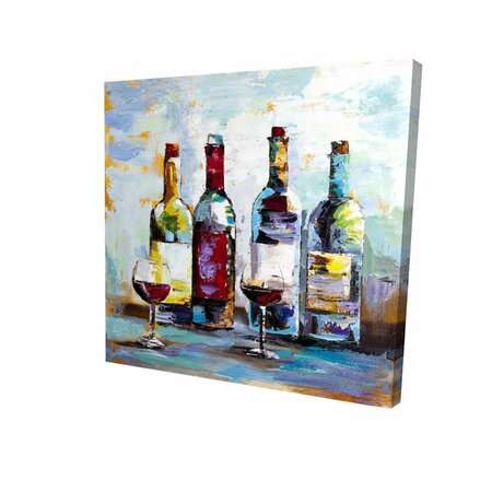 FONDO 16 x 16 in. Wine Tasting-Print on Canvas FO2787262